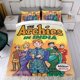 thumbnail image 4 of Los Archies Conjunto de sábanas temático, trío de piezas, cómodo y amigable con la piel, diseño único, regalo de decoración para el hogar para familiares, amigos y fans,140cm *210cm, 4 of 6