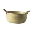 thumbnail image 3 of Ceramic Soup Bowl with Double Handle Decor Japanese Ramen Bowl for Festivals B, 3 of 8