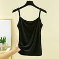 thumbnail image 2 of ZyeKqe Womens Cami Pajama Tops Sleeveless Spaghetti Strap Tank Tops Summer Loose Casual Soft Sleepwear, 2 of 6
