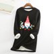 thumbnail image 2 of Camisas Navideñas Para Mujer Tops de Manga Larga Moda Casual Otoño Invierno Plus Fleece Warm Christmas Print Top Odeerbi  ODB201306, 2 of 5