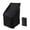 210D Thicken 25" L x 25" W x 25"/47"H, variant on Vorfor Stacking Patio Chair Cover Waterproof Outdoor, Lounge Furniture Chair Covers Stack Chairs for All Weather Protection, Black, 25"L x 25"W x 47”H