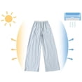 thumbnail image 6 of THJRPQJFD Boys Parachute Pants Baggy Wide Leg Elastic Waist Cargo Trackpants Kids Girls Athletic Joggers Solid Casual Lightweight Schoolwear Hiking Trousers, 6 of 8