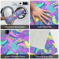 thumbnail image 3 of Rateoe Disco Roller Skates Pattern Flannel Door Mat Indoor Outdoor Entrance, Waterproof All-Weather Doormat,Fade Resistant, Low Profile Entryway Mat 16x24in, 3 of 7