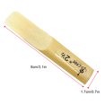 thumbnail image 1 of Garosa Alto Sax Reed, Alto Saxophone Reed,LADE 10Pcs Bamboo Reeds Strength 2.5 for Alto bB Sax Saxophone Replacement Accessory, 1 of 1