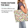 thumbnail image 2 of Disketp Ice Cream Popsicles Tote Bag for Women, Handbag Shoulder Tote Bag, for Shopping and Travel, 2 of 8