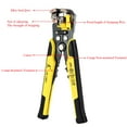 thumbnail image 2 of PARON PARON Solar MC4 Ratcheting Crimping Tool Kit with Stripper for 2.5-6mm² Cables, Yellow & Black, High-Carbon Steel, Includes Terminals & Wrenches, 2 of 5