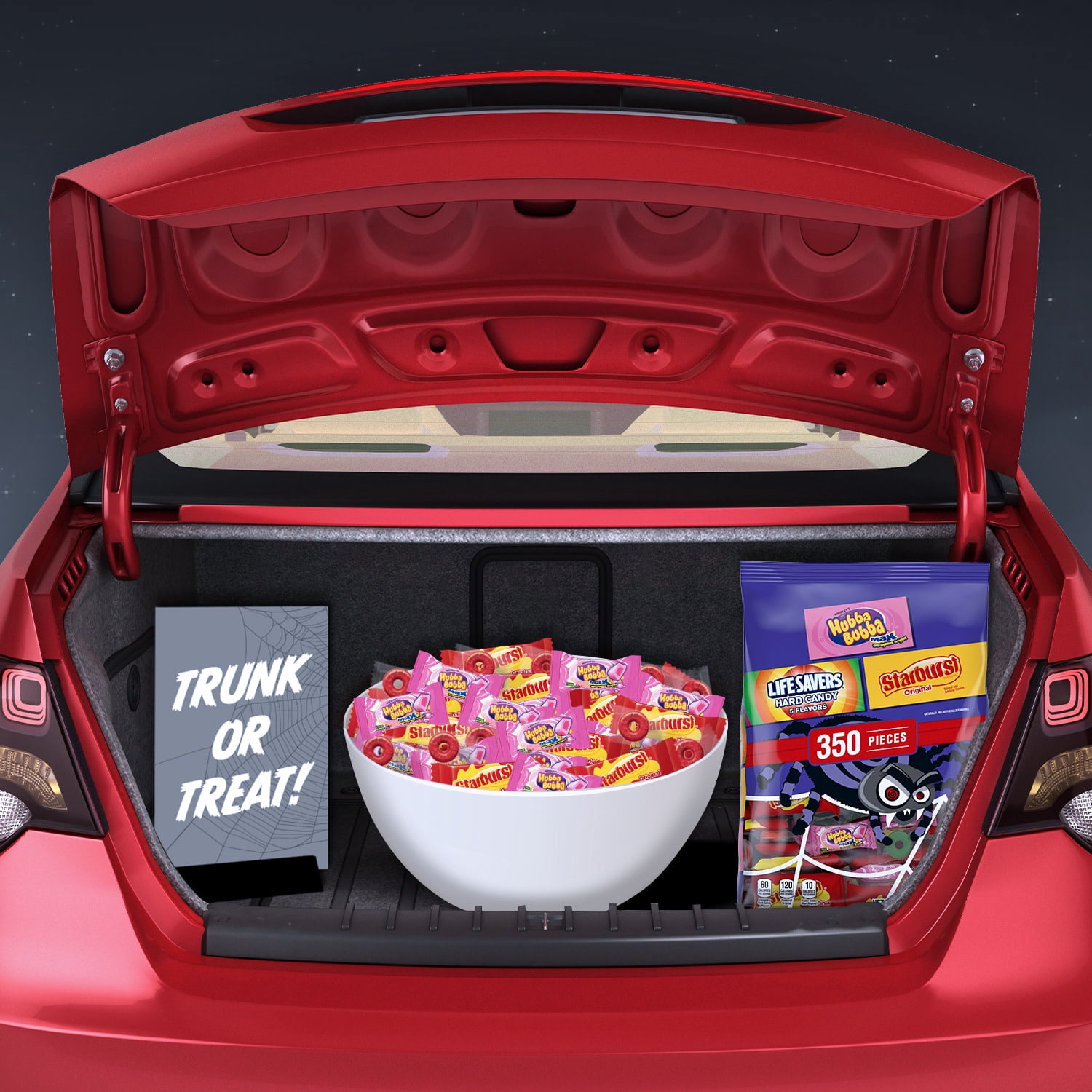 Mars - Brandclub - Starburst, Life Savers & Hubba Bubba Halloween