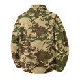 thumbnail image 5 of Havenx Men's Camo Corduroy Jacket Long Sleeve Button Down Shirt Jackets with Pockets Lapel Collar Camouflage Print Coat Vintage Casual Western Fall Winter Clothing,Brown 2XL, 5 of 5