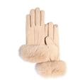 thumbnail image 1 of Guantes de invierno para mujer, guantes de nieve de cachemira con pantalla táctil, guantes térmicos cálidos para ciclismo para mujer 1038, 1 of 5