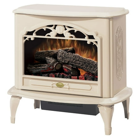 Dimplex Symphony Stoves Celeste Electric Fireplace Stove Heater in Cream