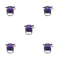 thumbnail image 2 of kurtrusly Adjustable Belt Fanny Pack With Large Capacity For Nursery Tool Storage Waist Bag Pouch Tape Storage Purple <20L 5Set, 2 of 6