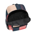 thumbnail image 6 of FORMRS Kids School Backpack with Front Zippered Pocket 12" Student Travel Daypack, Red Teal Plaid, 6 of 6