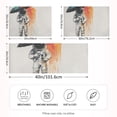 thumbnail image 2 of Yayeee Pillowcase Standard Size Set of 2 Satin Wrinkle Resistant Pillow Case, White Astronaut, 2 of 7