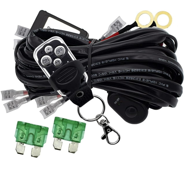 Contrôleur de Commutateur de Télécommande Kit de Câblage Stroboscopique Adapté pour Kit de Faisceau de Câblage