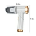 thumbnail image 3 of Tuphregyow Portable Cordless Car Vacuum Cleaner - Foldable Dust Buster with Powerful Suction and Filter - Perfect for Small Spaces Cleaning White, 3 of 8