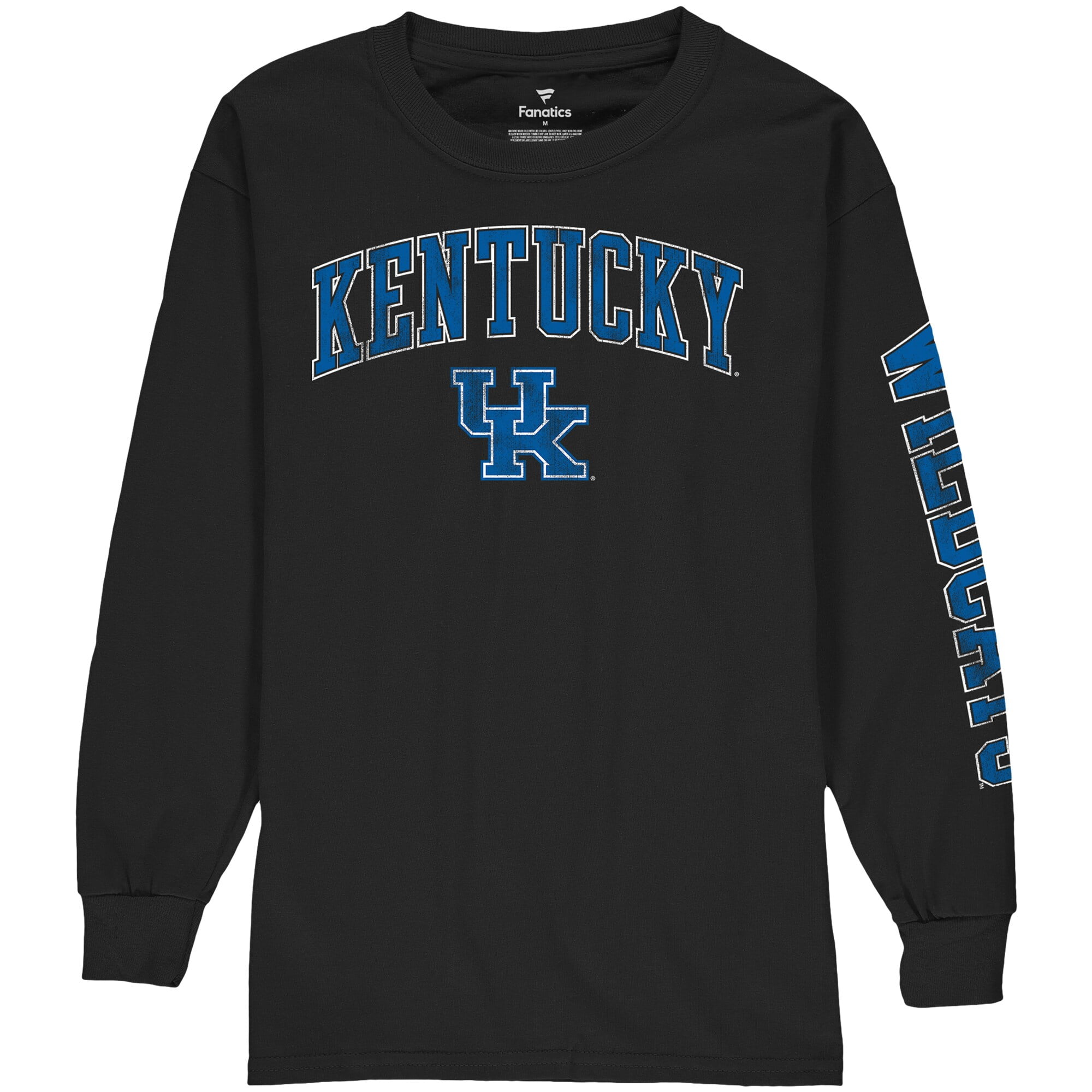 Youth Fanatics Branded Black Kentucky Wildcats Distressed Arch Over