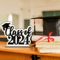 thumbnail image 4 of Desktop Decor Graduation Season Ornaments Dining Room Table Decor Woodsy Decor 2024 Graduation Table Ornaments 2024 Grade Table Center Grad Season Decor Grad Party, 4 of 4