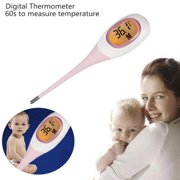 Basal Body Thermometer, Ovulation Tracker, 8 Seconds Digital Basal Body Thermometer for Ovulation, High Precision Oral Thermometer, Accurate Rectal Thermometer, Large Screen and Backlit