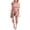 Camo Pink, variant on Women's Loose Solid Off Shoulder Elastic Waist Stretchy Long Romper Jumpsuit with Pockets