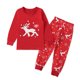 thumbnail image 2 of Conjunto de 2 piezas de camiseta y pantalones de alce de nieve de manga larga para niños y niñas, ropa de Año Nuevo para bebés y niños, 2 of 5