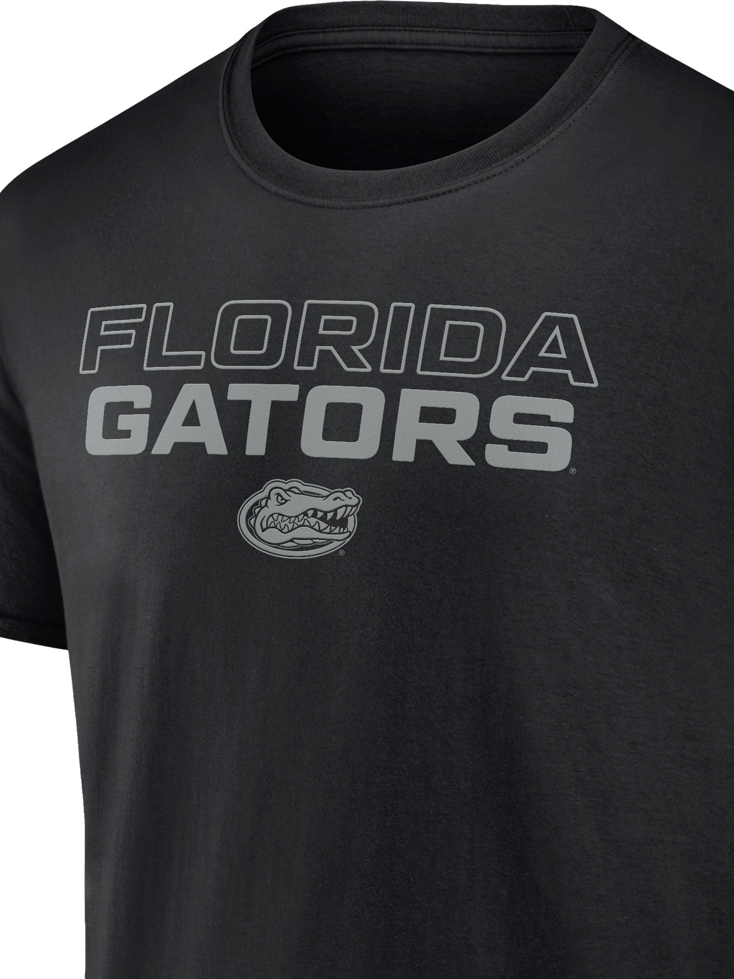NCAA Florida Gators Men's Cotton Black Short Sleeve T-Shirt
