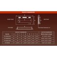 thumbnail image 2 of Paramount Premium Slim Wall Mount Electric Fireplace, 2 of 8