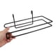 thumbnail image 4 of Toallero de papel colgante, estante de alambre, accesorio para dormitorio, lavandería, estufa, cocina, artículos de cocina negros, 4 of 7
