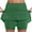 Green 1, variant on FAIWAD Quick Dry Athletic Skorts for Women Golf Tennis Mini Skirt High Waisted Stretch Summer Skirts with Inner Shorts