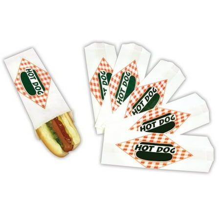 Paragon Hot Dog Paper Bag Standard