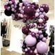 thumbnail image 5 of Globos de ciruela con forma de guirnalda con forma de guirnalda doble, 5 of 7