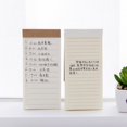 thumbnail image 4 of LNGOOR 4Pcs Craft Paper Notepad Memo Pads Portable Listing Notes To Do List Office Supplies, 4 of 5