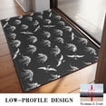thumbnail image 3 of Black Cartoon Dinosaurs Fossils Pattern Door Rugs,Washable Non Slip Door Mats Indoor,Decorative Door Mats,Entry Mat Indoor for Entrance,Bedroom,Kitchen,Bathroom,20"x32", 3 of 6