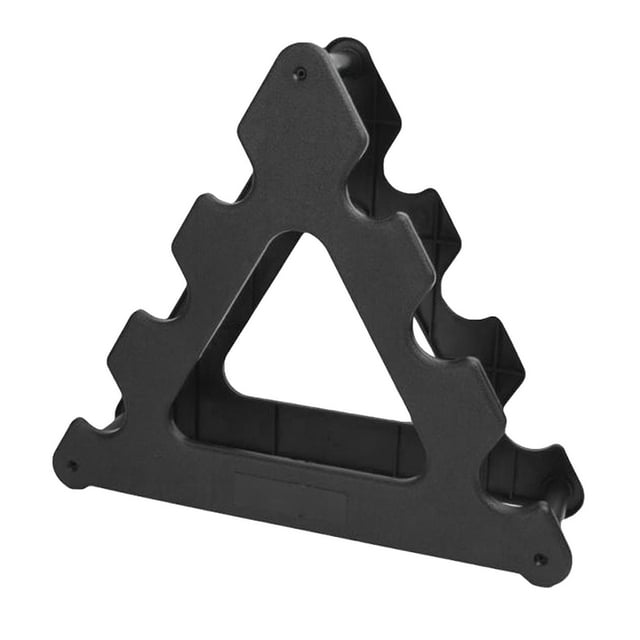 Almencla Support Vertical pour Haltères Support de Rangement de Gym Triangle