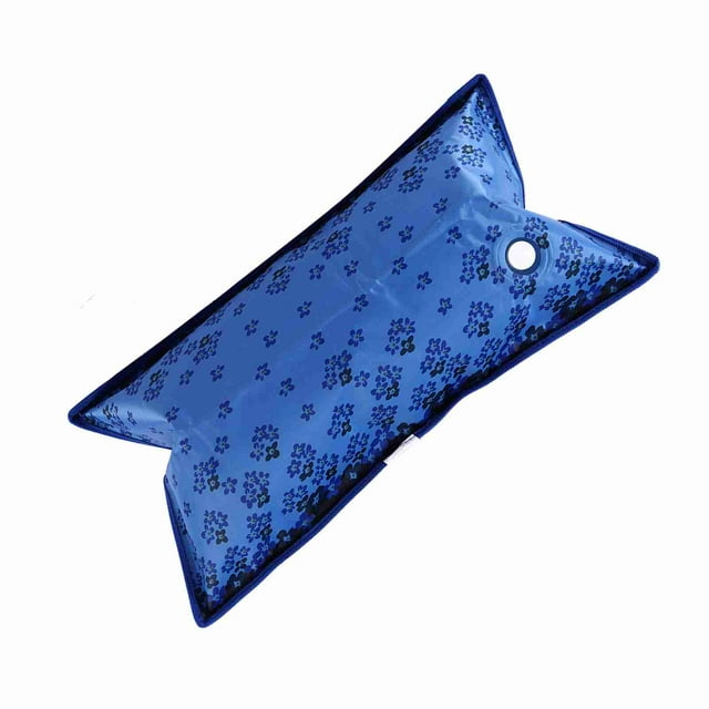 Cool Pillow, Thickened Waterproof Fabric Multi Functional Cushion for Home Travel Office Nap, with Large Water Injection Port and Exquisite Pattern
