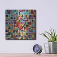 thumbnail image 4 of Luxe Metal Art 'Love of Color I' by Carolee Vitaletti Metal Wall Art, 12"x12", 4 of 7