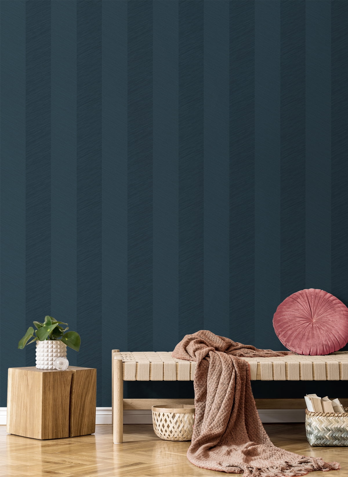 Stacy Garcia Home Chevy Hemp Peel and Stick Wallpaper