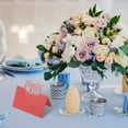 thumbnail image 5 of Uxcell 50Pcs Wedding Place Cards, Laser Cut Love Birds Table Place Cards Folded Tent Cards Name Card, Pearl Red, 5 of 6