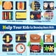 thumbnail image 2 of Juguete Montessori Busy Board Book Lercaii para niños de 1 a 4 años, 2 of 7