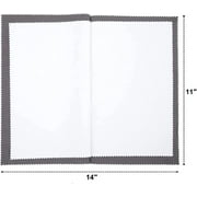 Jewelry Cleaning Cloth Polishing Cloth for Gold, Silver, Platinum Jewelry 11 X 14 Xtra Large Pro Size Microfiber