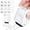 White, variant on Dashed Handwriting Lines Practice Roller Stamp, Self-Inking Line Rolling Stamp for Teachers, Classroom Must Haves for Preschool Kindergarten, Handwriting Practice Tool with 0.63" Triple-Line Design