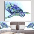 thumbnail image 1 of Designart - Tortue de Mer - Uvre sur Toile Cottage, 1 of 2