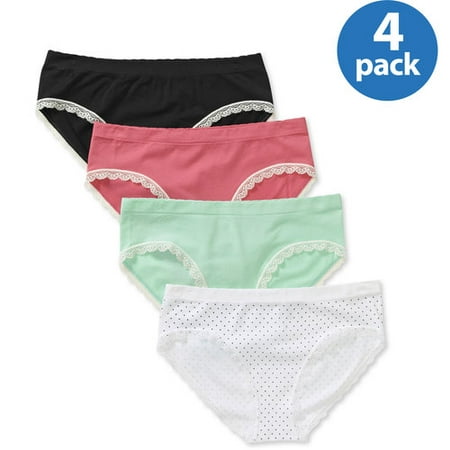 George Women's Seamless Hipster Panties 4-Pack