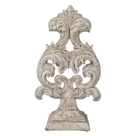 Cornelius Sculptural Accent, Crested Arrow-Color:Rustic,Style:Classic Vintage