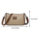 thumbnail image 3 of Bolso bandolera para mujer Bolso de cuero de vaca Correa doble universal Viaje de compras Escuela, 3 of 7