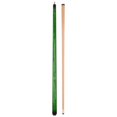 thumbnail image 2 of ASKA 58" Pool Cue Stick - Hard Rock Maple Shaft, 13mm Leather Tip, Wrapless Design, Green, 19oz, 2 of 5