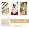 thumbnail image 4 of GETAJGHSD 50Pcs Craft Bones Beige Hand-painted Ornaments to Decorate for Kids, 4 of 7