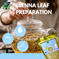 thumbnail image 5 of Green Royalty Senna Leaf Herbal Tea, 4 oz | Loose Leaf Herbal Infusion | Non-GMO | Makes 30+ Cups, 5 of 5