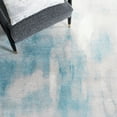 thumbnail image 6 of SAFAVIEH Skyler Delmar Distressed Area Rug, Grey/Blue, 6'7" x 6'7" Round, 6 of 8