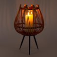 thumbnail image 5 of Truu Design Bougeoir décoratif en bambou avec pieds, 5 of 5