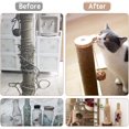 thumbnail image 3 of Cuerda de cáñamo natural para la reparación de la columna de rascado de gatos, jardín de bricolaje y decoración del hogar TUNC Sencillez, 3 of 5
